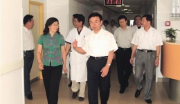 山东省副省长黄胜来我院视察工作