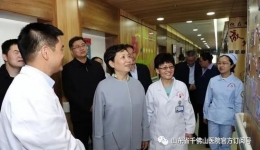 青海省委组织部长王宇燕看望我院援青医疗队