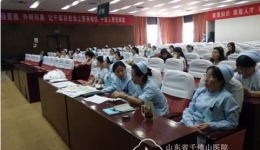 静疗小组举办规范化、标准化管路维护流程培训