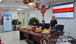 哈佛大学麻省总院谢仲淙教授莅临我院授课指导