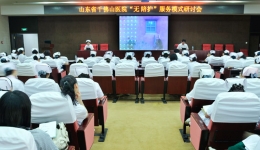 我院近日召开“无陪护”服务模式专题研讨会