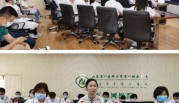 医院组织2020年第三季度AMS视频会议及病例讨论会