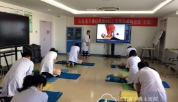 医学工程部举行全员心肺复苏培训