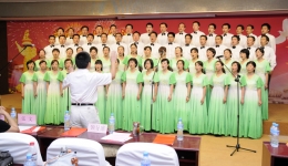 我院隆重举办“庆国庆、迎全运‘红色歌曲大家唱’大合唱比赛”活动组图（二）