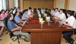 定陶县人民医院院长携医务人员来我院参观学习