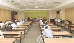 用数据说话 推进工作任务落实落地——医院组织召开周碰头例会