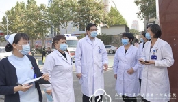 胡三元院长率队就发热患者就诊流程进行专项检查