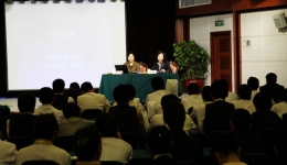 我院营养专家到山东新闻大厦指导营养配餐