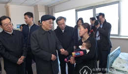 李金华来我省调研贫困唇腭裂患者公益救助项目开展情况 杨东奇陪同