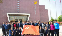 重温经典，坚定信念——医院组织参观红色刘集教育基地