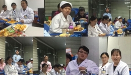 儿童保健科举行进修人员结业欢送会