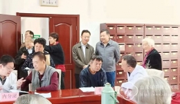 我院组织专家赴汇隆小区开展上门亲情服务活动