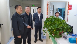 王一兵书记到临床一线科室走访调研