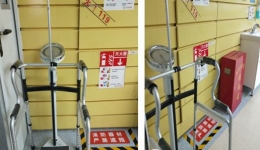 称重器安上扶手架