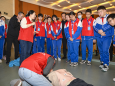 团委学雷锋志愿服务走进舜耕中学