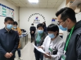纪委书记贺丽萍带队检查工地、物业等外包单位疫情防控工作