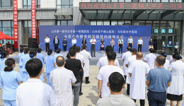 我院与乐陵市中医院举行全面合作暨专科联盟签约揭牌仪式