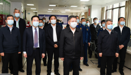 周立伟到山一大一附院（省千佛山医院）调研检查消防安全工作