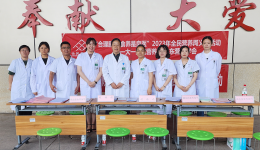 营养科联合全科医学科组织“2023年全民营养周”免费义诊暨主题党日活动