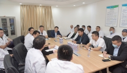 院领导赴普外中心等部分外科科室实地调研