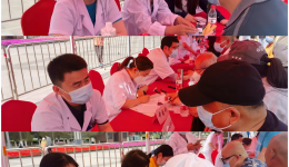 医院参加校（院）“学思想建新功，护佑百姓健康”大型义诊活动