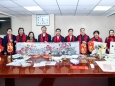 “妙笔生花送祥瑞，翰墨留香迎新春”——院工会举办第三届新春书画送祝福活动