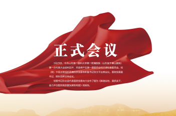 正式会议