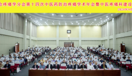 疼痛科承办中华中医药学会疼痛学分会第十四次中医药防治疼痛学术年会