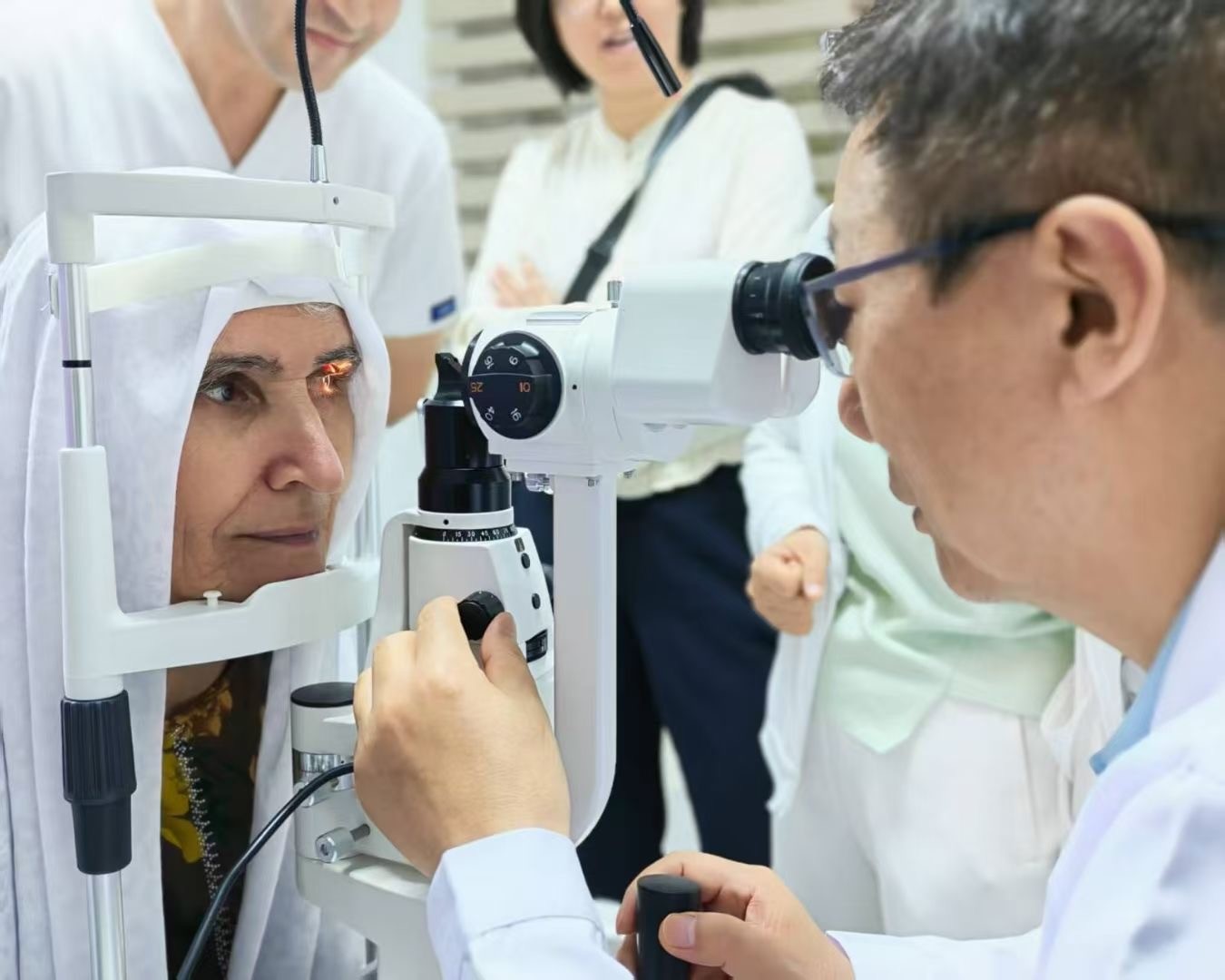 医院助力中国“健康快车”——中塔防盲合作中心落地杜尚别