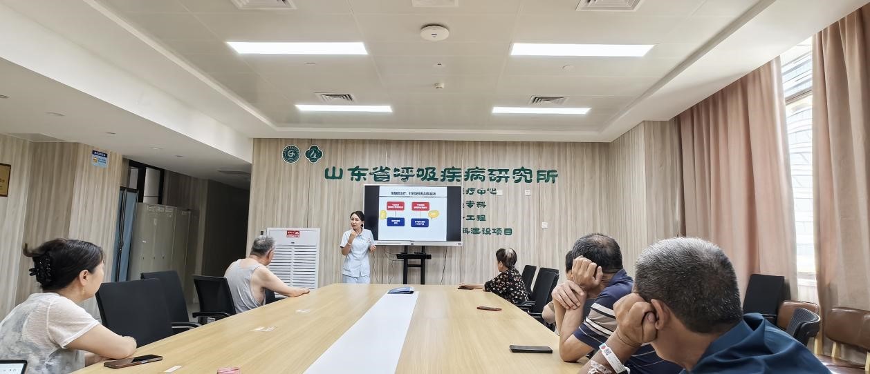 肺栓塞与肺血管疾病科、慢性气道疾病科组织慢阻肺知识宣教活动