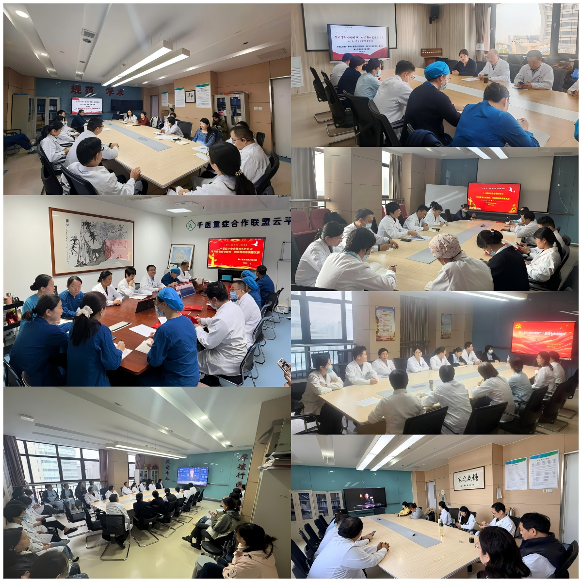 第一党总支各党支部积极学习贯彻二十届四中全会精神